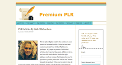 Desktop Screenshot of premium-plr.com
